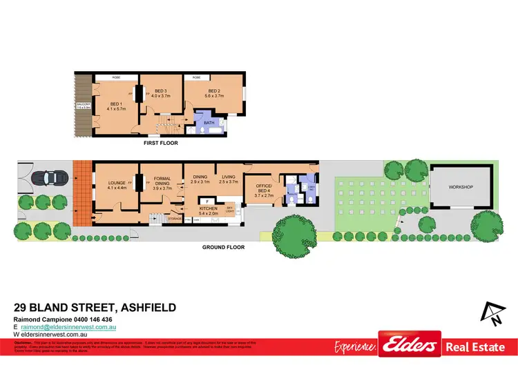 Floorplan of Homely house listing, 29 Bland Street, Ashfield NSW 2131