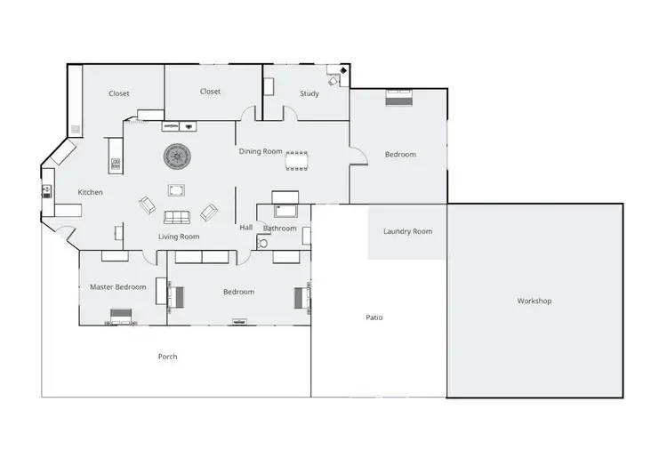 Floorplan of Homely house listing, 183 Mellis Street, Red Cliffs VIC 3496