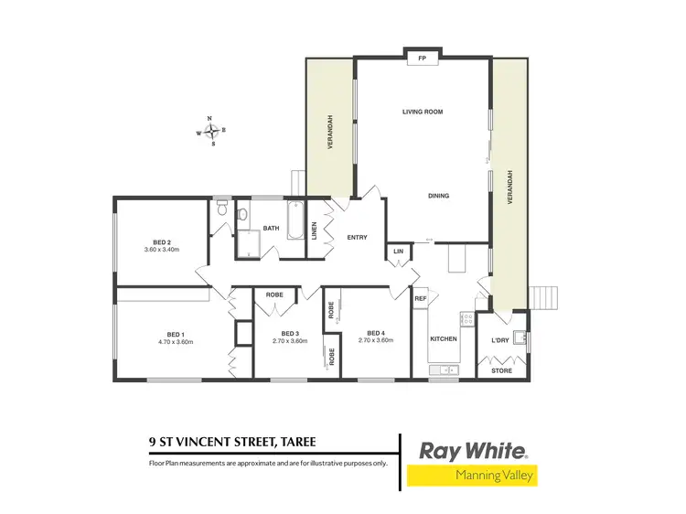 Floorplan of Homely house listing, 9 St Vincent Street, Taree NSW 2430