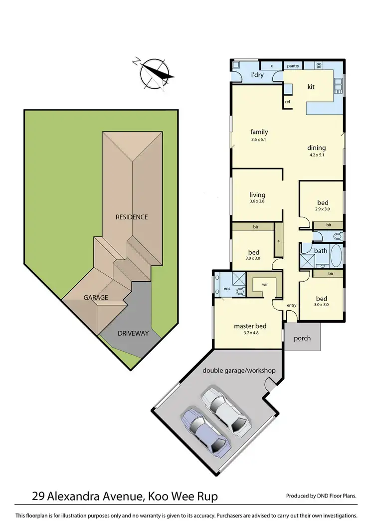 Floorplan of Homely house listing, 29 Alexandra Ave, Koo Wee Rup VIC 3981