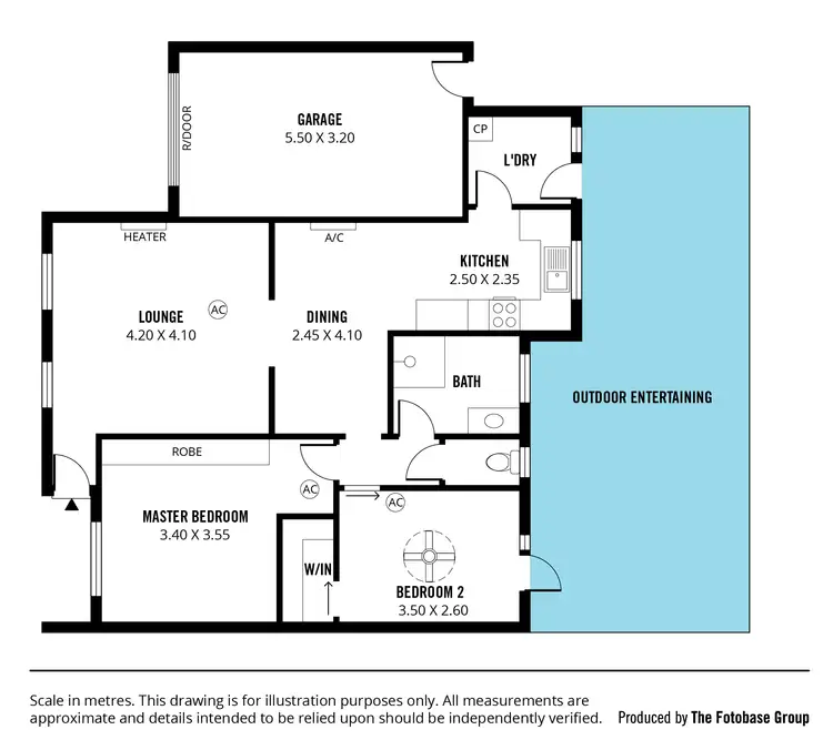 Floorplan of Homely unit listing, 3-8 Gilbertson Road, Seacliff Park SA 5049