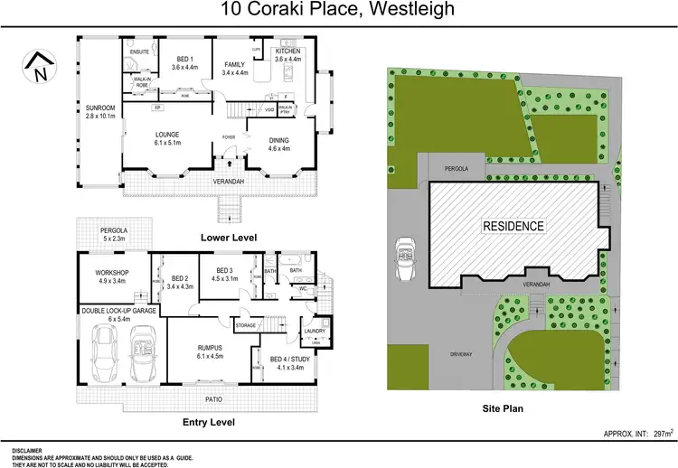 Floorplan of Homely house listing, 10 Coraki Place, Westleigh NSW 2120