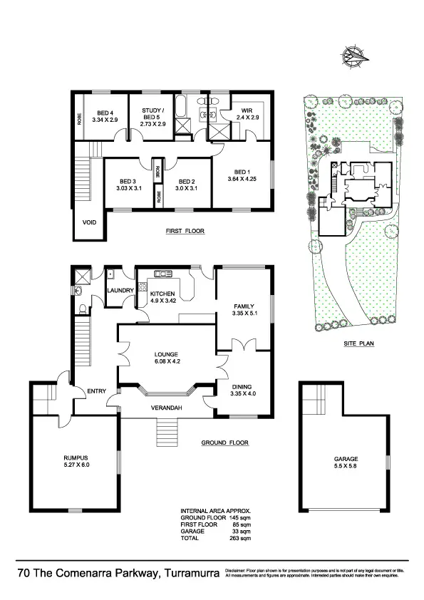 Floorplan of Homely house listing, 70 The Comenarra Parkway, Turramurra NSW 2074