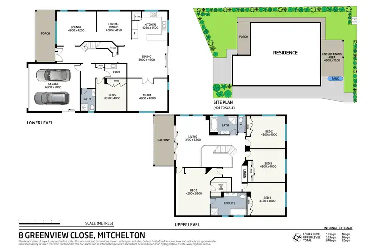 Floorplan of Homely house listing, 8 Greenview Close, Mitchelton QLD 4053