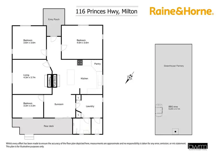Floorplan of Homely house listing, 116 Princes Highway, Milton NSW 2538