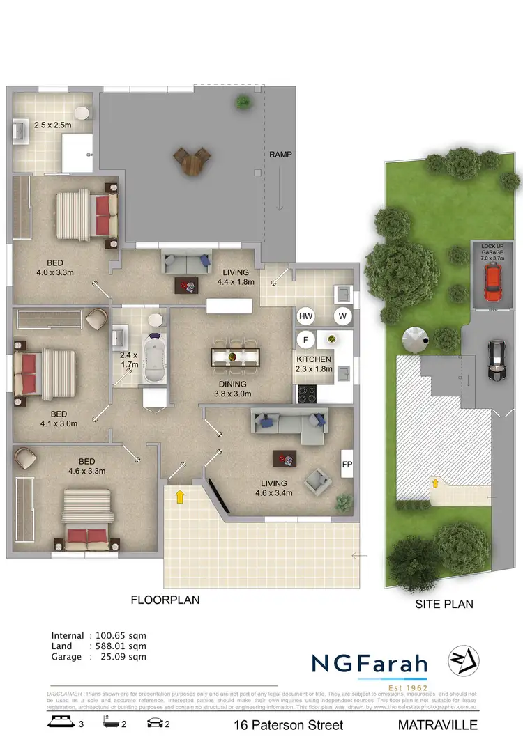 Floorplan of Homely house listing, 16 Paterson Street, Matraville NSW 2036
