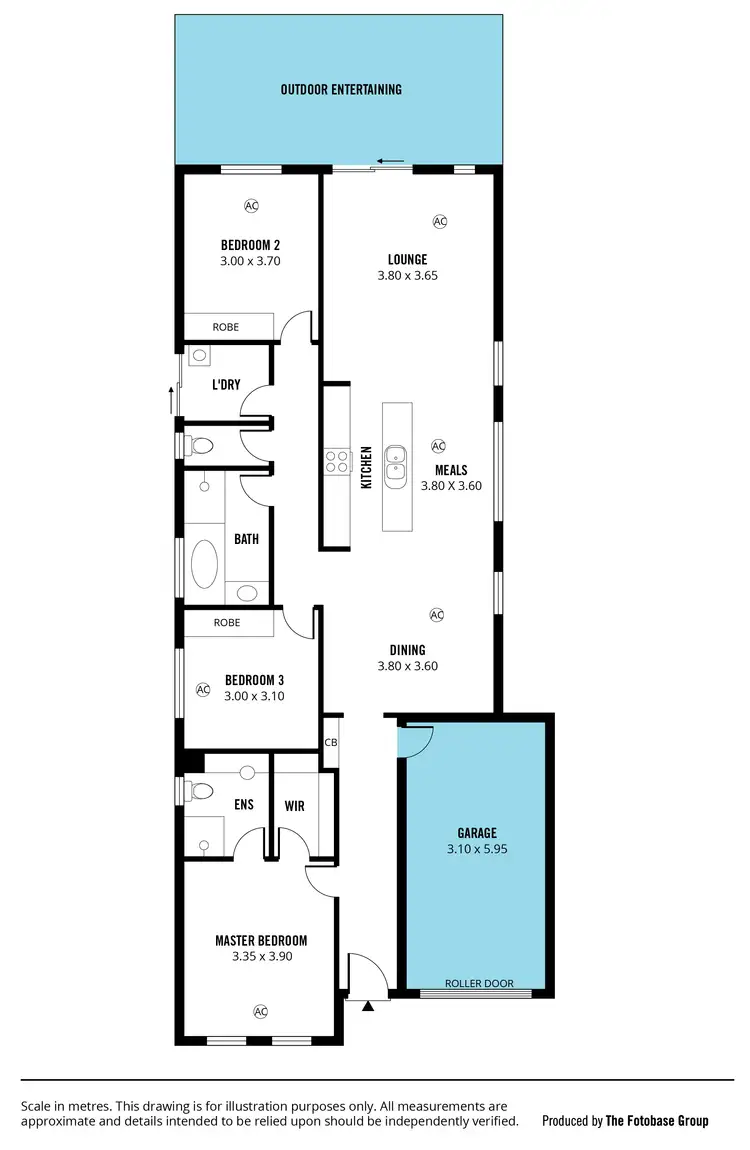 Floorplan of Homely house listing, 13 Ryan Avenue, Aldinga Beach SA 5173