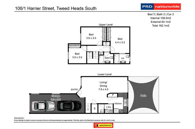 Floorplan of Homely house listing, 106/1 Harrier Street, Tweed Heads South NSW 2486