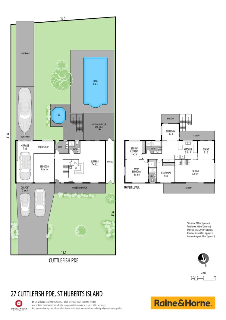 Floorplan of Homely house listing, 27 Cuttlefish Parade, St Huberts Island NSW 2257