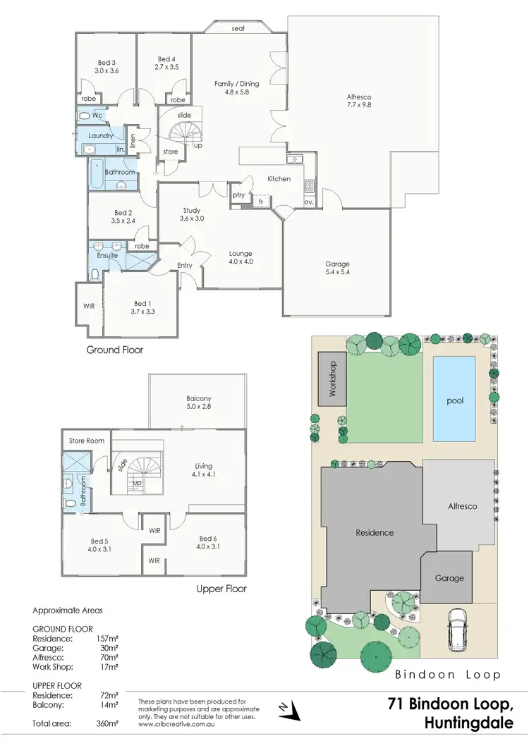 Floorplan of Homely house listing, 71 Bindoon Loop, Huntingdale WA 6110