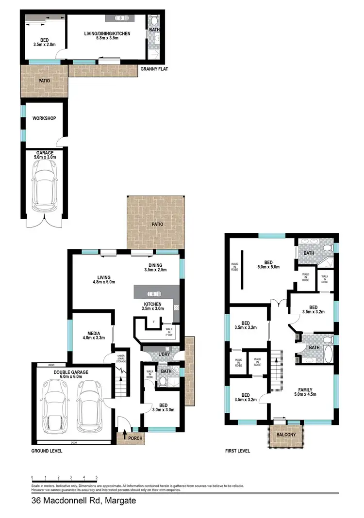 Floorplan of Homely house listing, 36 Macdonnell Rd, Margate QLD 4019