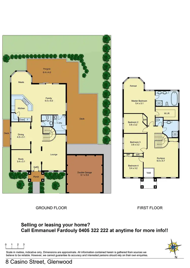 Floorplan of Homely house listing, 8 Casino Street, Glenwood NSW 2768