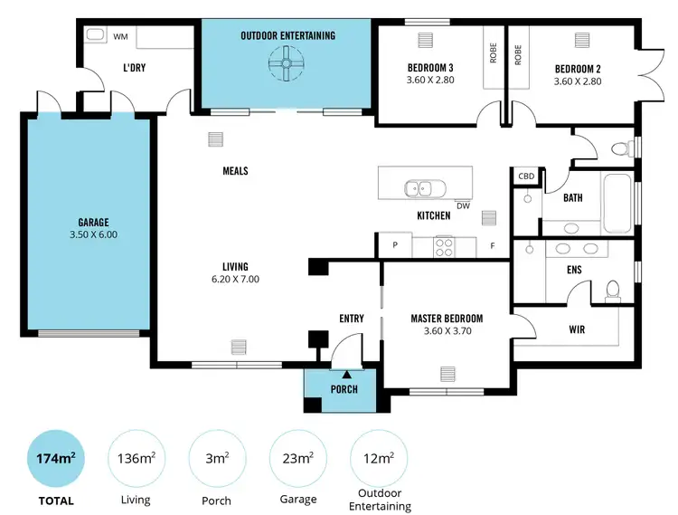 Floorplan of Homely house listing, 14c Bowaka Street, Park Holme SA 5043