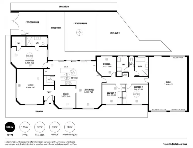 Floorplan of Homely house listing, 19 Keith Lewis Court, Wynn Vale SA 5127