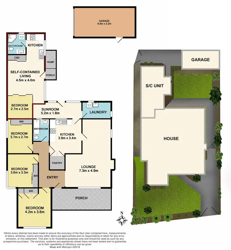 Floorplan of Homely house listing, 1/2B Glenola Road, Chelsea VIC 3196