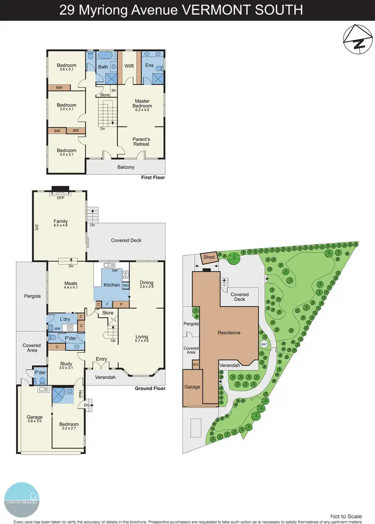 Floorplan of Homely house listing, 29 Myriong Avenue, Vermont South VIC 3133