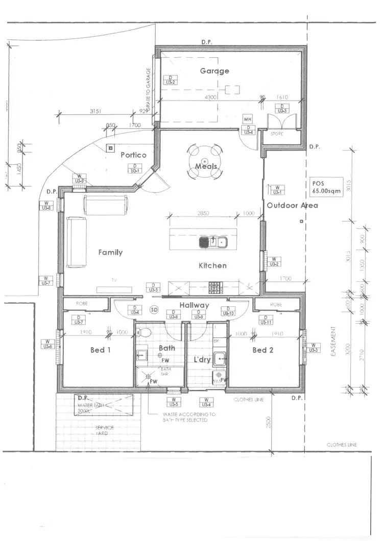 Floorplan of Homely house listing, 3/486 Alldis Avenue, Lavington NSW 2641