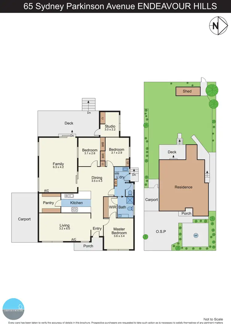 Floorplan of Homely house listing, 65 Sydney Parkinson Avenue, Endeavour Hills VIC 3802