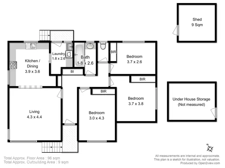 Floorplan of Homely house listing, 30 Pine Avenue, Kingston TAS 7050