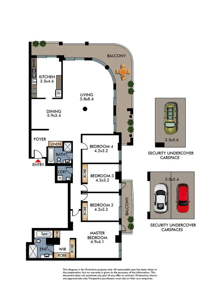 Floorplan of Homely apartment listing, 803/56A Penkivil Street, Bondi NSW 2026
