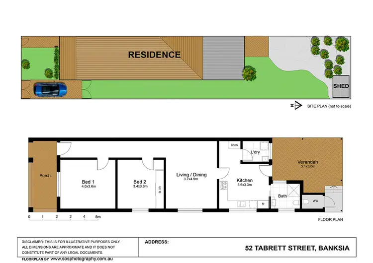 Floorplan of Homely house listing, 52 Tabrett Street, Banksia NSW 2216