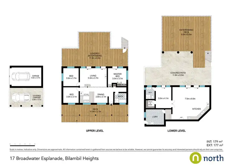 Floorplan of Homely house listing, 17 Broadwater Esplanade, Bilambil Heights NSW 2486
