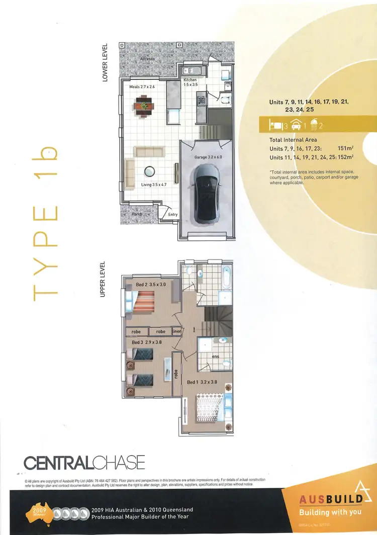 Floorplan of Homely townhouse listing, 21/86 Carselgrove ave, Fitzgibbon QLD 4018