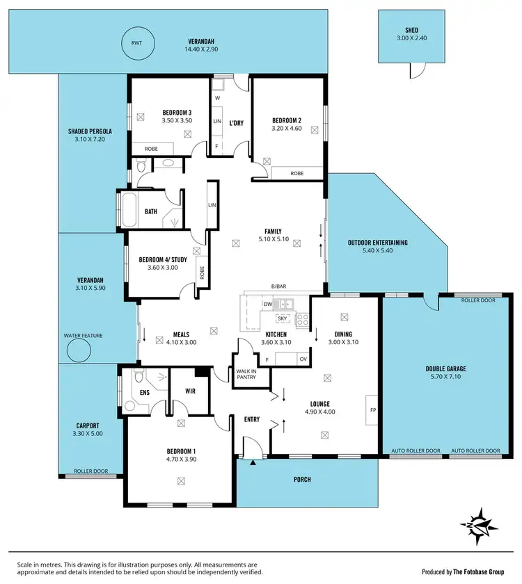 Floorplan of Homely house listing, 19 Antonia Circuit, Hallett Cove SA 5158