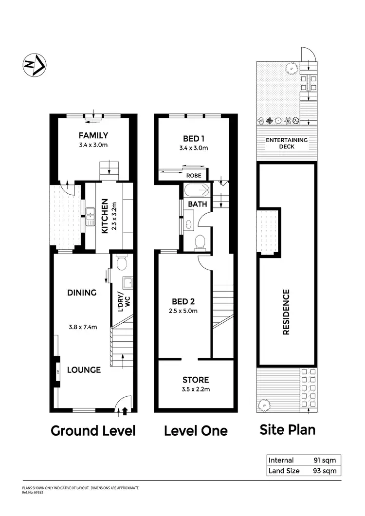 Floorplan of Homely house listing, 26 Rofe Street, Leichhardt NSW 2040
