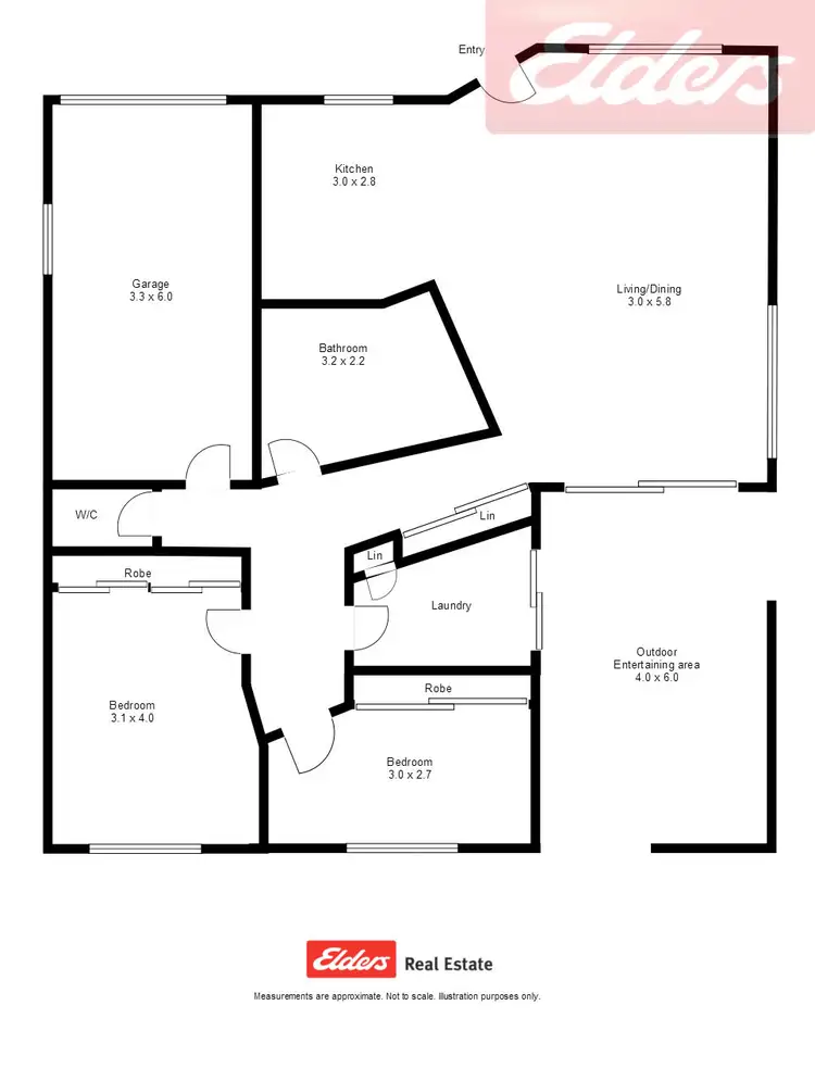 Floorplan of Homely house listing, 7 Samantha Terrace, Wodonga VIC 3690