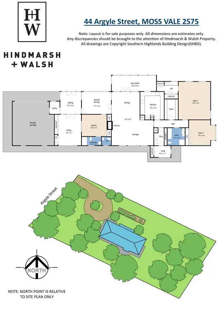 Floorplan of Homely house listing, 44 Argyle Street, Moss Vale NSW 2577