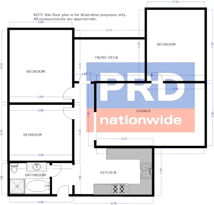 Floorplan of Homely house listing, 4 Short Street, Kyogle NSW 2474