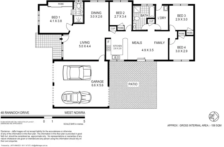 Floorplan of Homely house listing, 48 Rannoch Drive, West Nowra NSW 2541