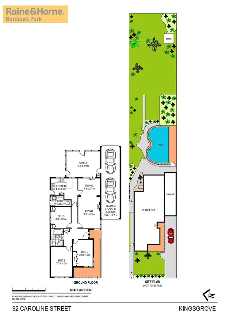 Floorplan of Homely house listing, 92 Caroline Street, Kingsgrove NSW 2208