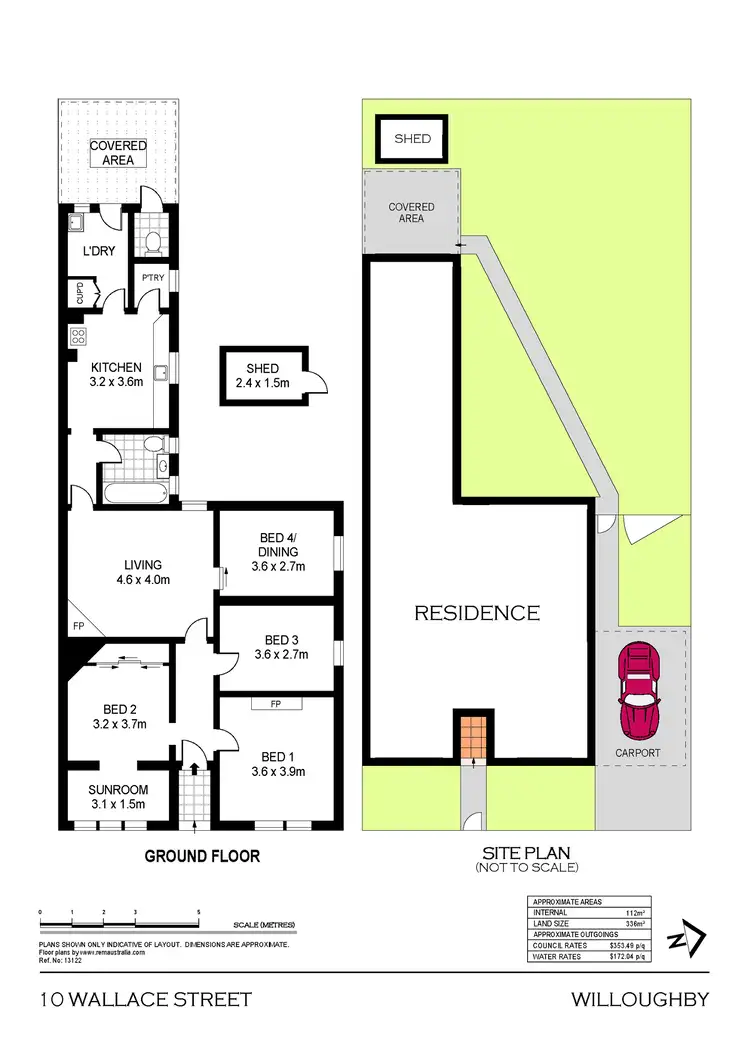 Floorplan of Homely house listing, 10 Wallace Street, Willoughby NSW 2068