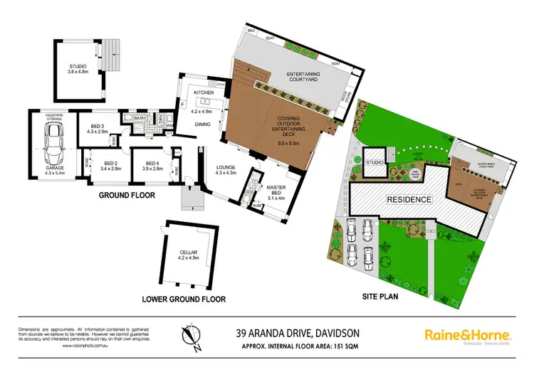Floorplan of Homely house listing, 39 Aranda Drive, Davidson NSW 2085