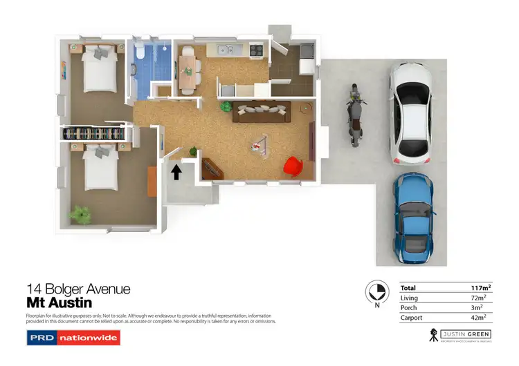 Floorplan of Homely house listing, 14 Bolger Avenue, Mount Austin NSW 2650
