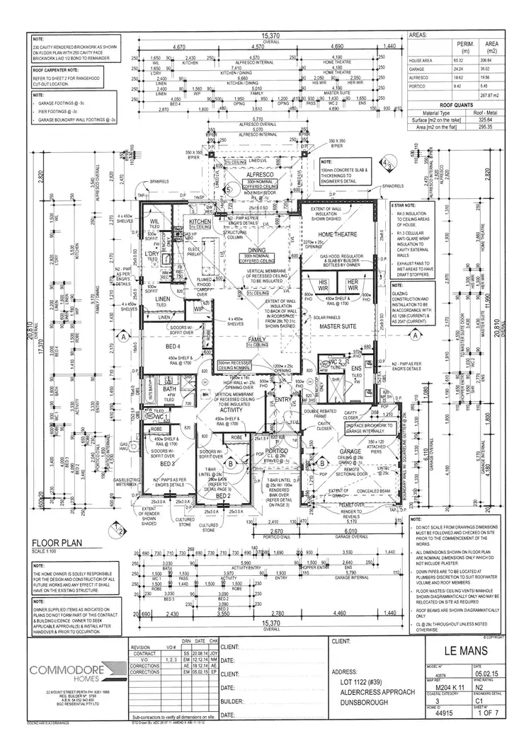 Floorplan of Homely house listing, 39 Aldercress Approach, Dunsborough WA 6281