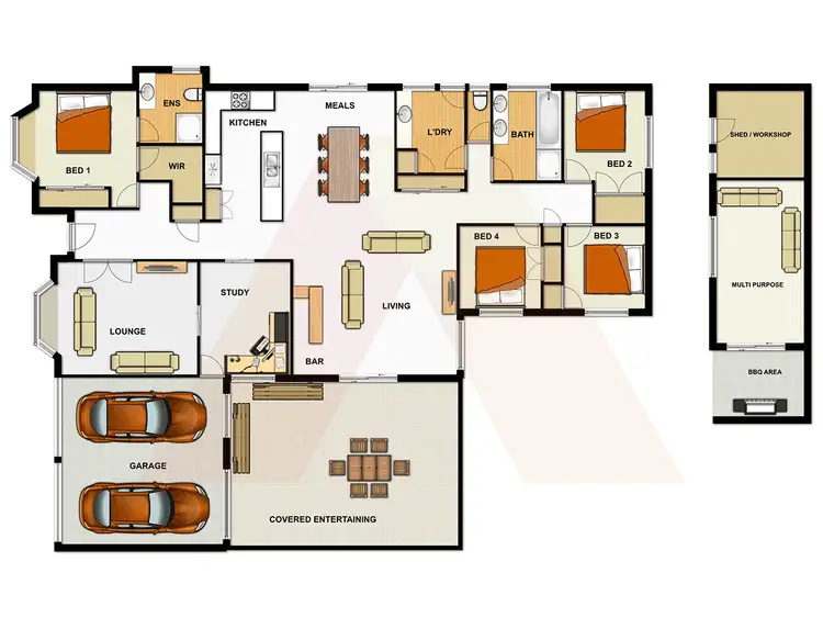 Floorplan of Homely house listing, Address available on request