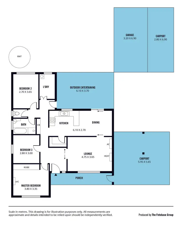 Floorplan of Homely house listing, 48 Finniss Street, Marion SA 5043