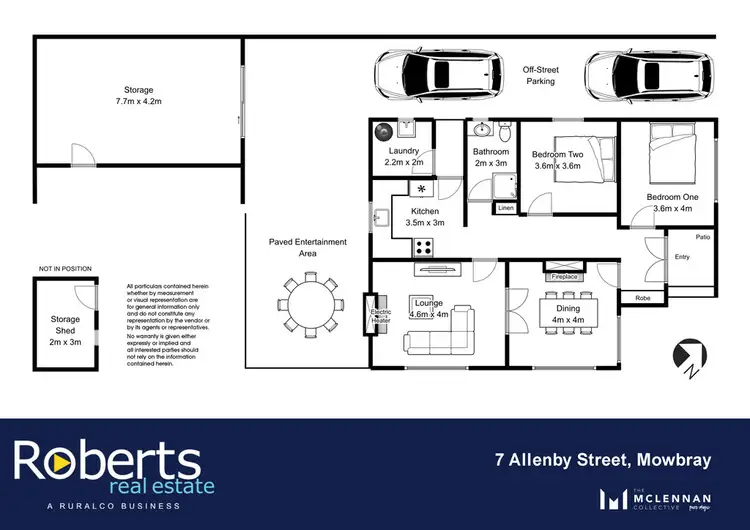 Floorplan of Homely house listing, 7 Allenby Street, Mowbray TAS 7248