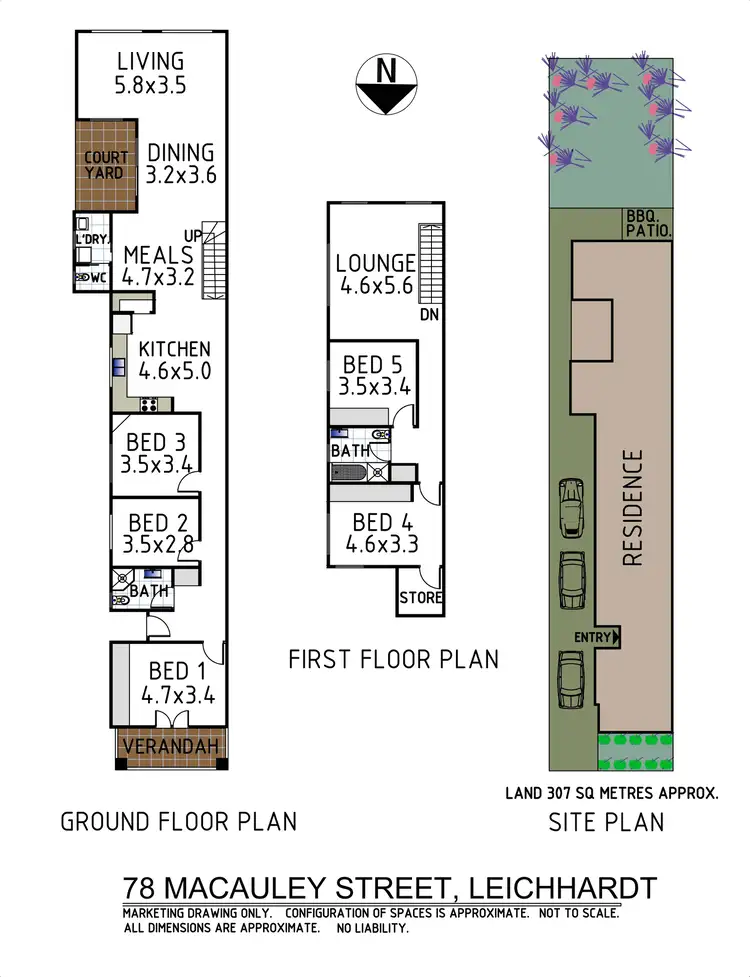 Floorplan of Homely house listing, 78 Macauley Street, Leichhardt NSW 2040
