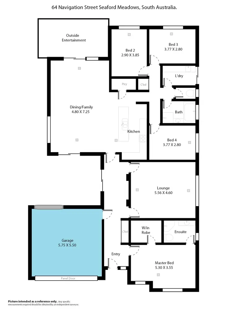 Floorplan of Homely house listing, 64 Navigation Street, Seaford Meadows SA 5169