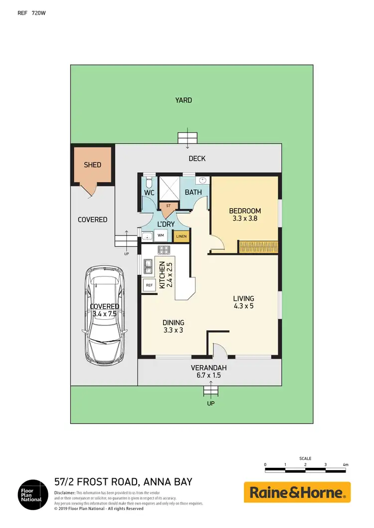 Floorplan of Homely house listing, 57-2 Frost Road "Seawinds Village", Anna Bay NSW 2316