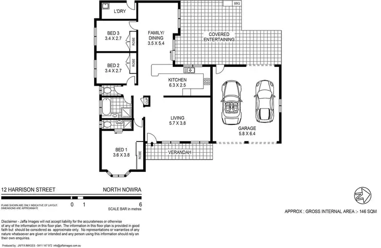 Floorplan of Homely house listing, 12 Harrison Street, North Nowra NSW 2541