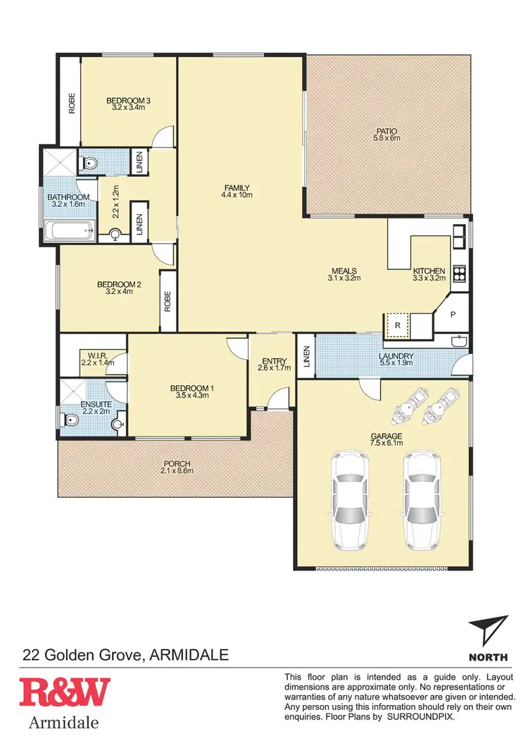 Floorplan of Homely house listing, 22 Golden Grove, Armidale NSW 2350