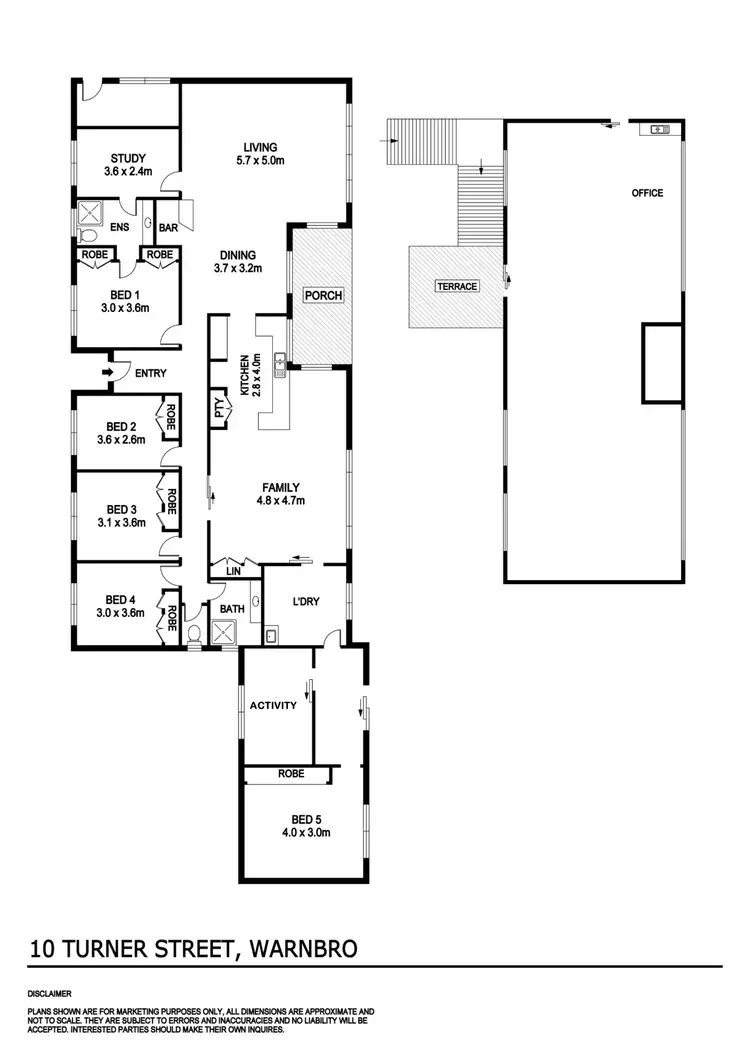 Floorplan of Homely house listing, 10 Turner Street, Warnbro WA 6169