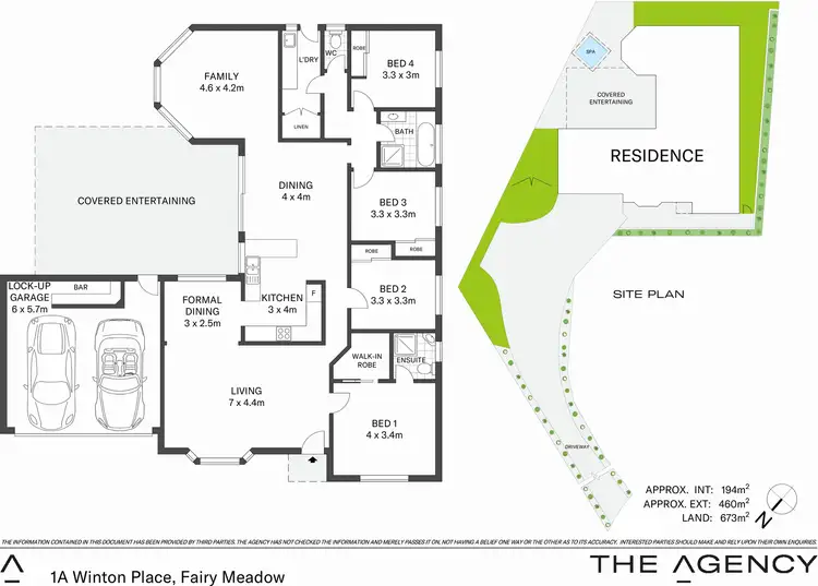 Floorplan of Homely house listing, 1A Winton Place, Fairy Meadow NSW 2519