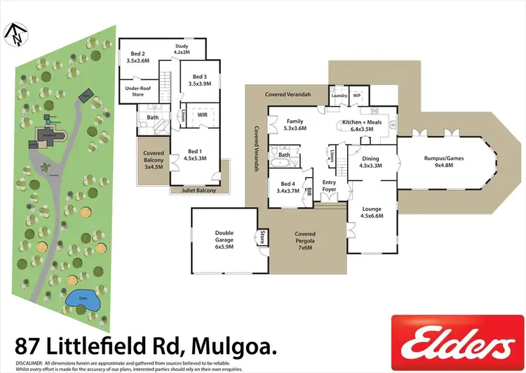 Floorplan of Homely house listing, 81-87 Littlefields Rd, Mulgoa NSW 2745