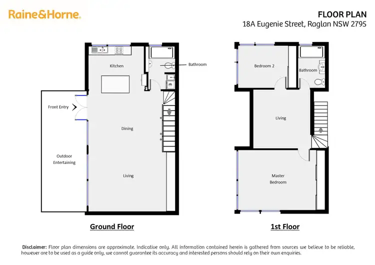 Floorplan of Homely house listing, 18a Eugenie Street, Raglan NSW 2795